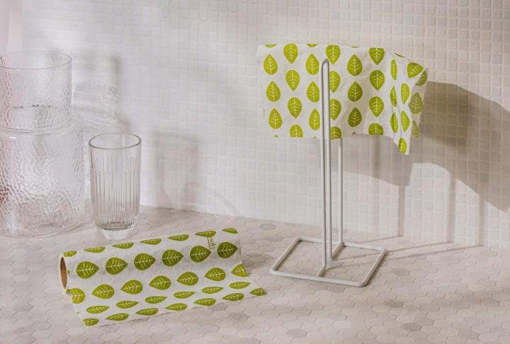 nuts innovations NoWaste Ständer - Küchenrollenhalter weiß