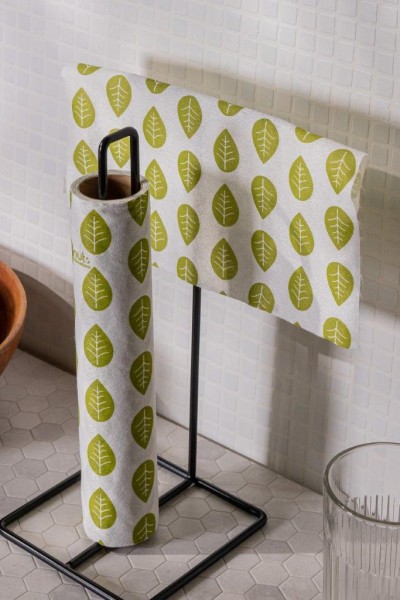 Nuts Innovations NoWaste Ständer Weiss - Küchenrollenhalter Inkl. Küchenrolle