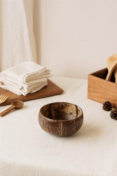Nuts Innovations 1er Kokosnuss Schale Nature