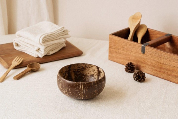 nuts innovations 1er Kokosnuss Schale nature