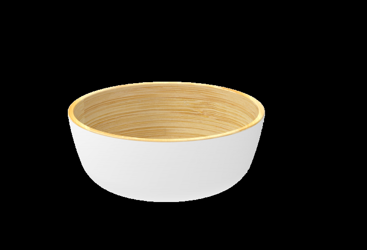Nuts Innovations Bambus Bowl Weiss