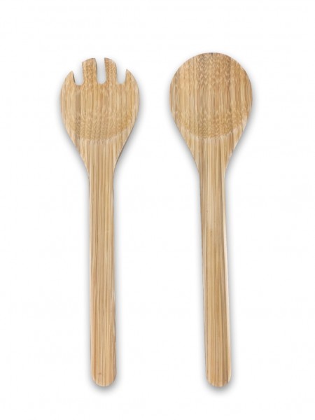 Nuts Innovations Bambus Salatbesteck 28cm