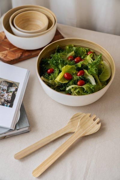 nuts innovations Bambus Salatbesteck 28cm