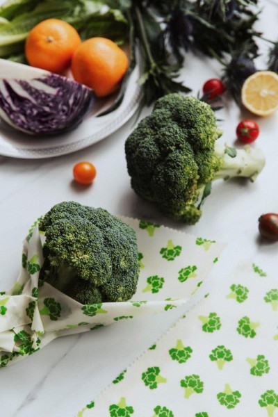 Nuts Innovations Bienenwachstücher "Gemüse" 3er Set