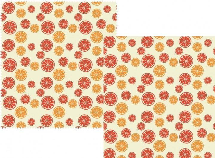 Nuts Innovations Bienenwachstücher "Zitrone" 2er Set