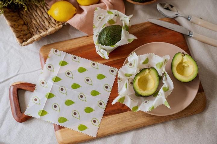 Nuts Innovations Bienenwachtuch Avocado 2er Set