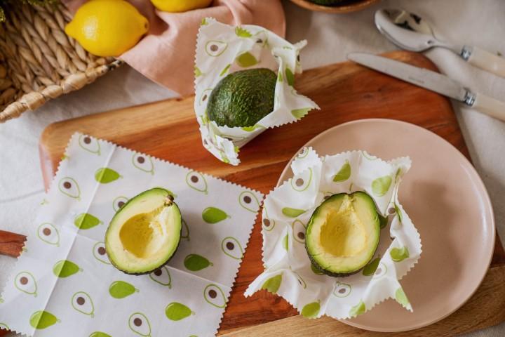 nuts innovations Bienenwachtuch Avocado 2er Set