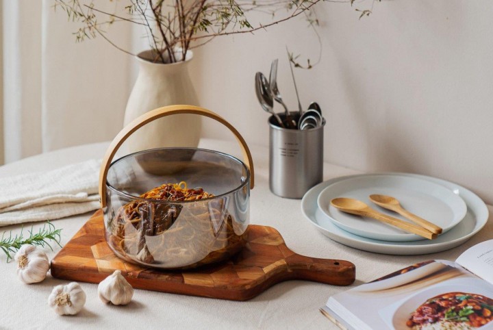 nuts innovations Servierschale smoke