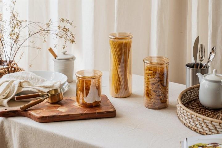 nuts innovations Vorratsdose 500ml gold verchromt 11 5 x 9cm