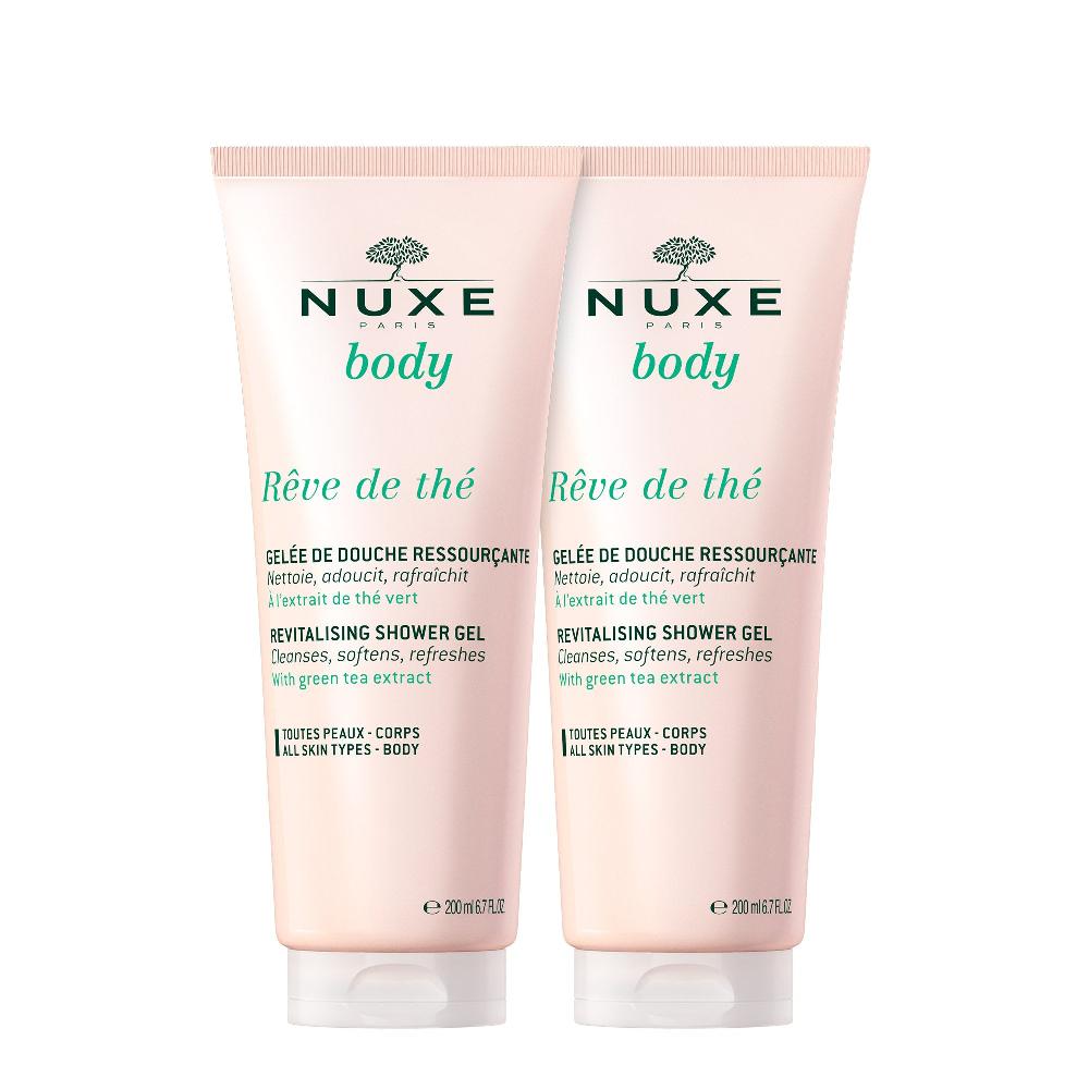 Nuxe Duo Gelées De Douche Ressourçantes Rêve De Thé