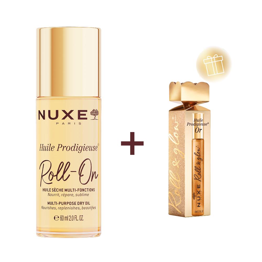 nuxe Huile Prodigieuse® Roll-On et sa version nomade Or