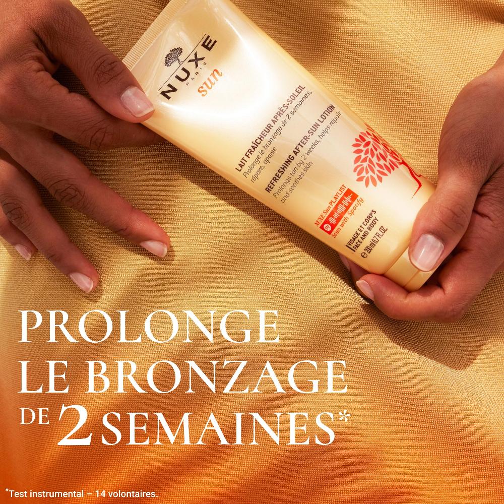 Nuxe Lait Fraicheur Après-Soleil Visage Et Corps 200 Ml - Formule Originale