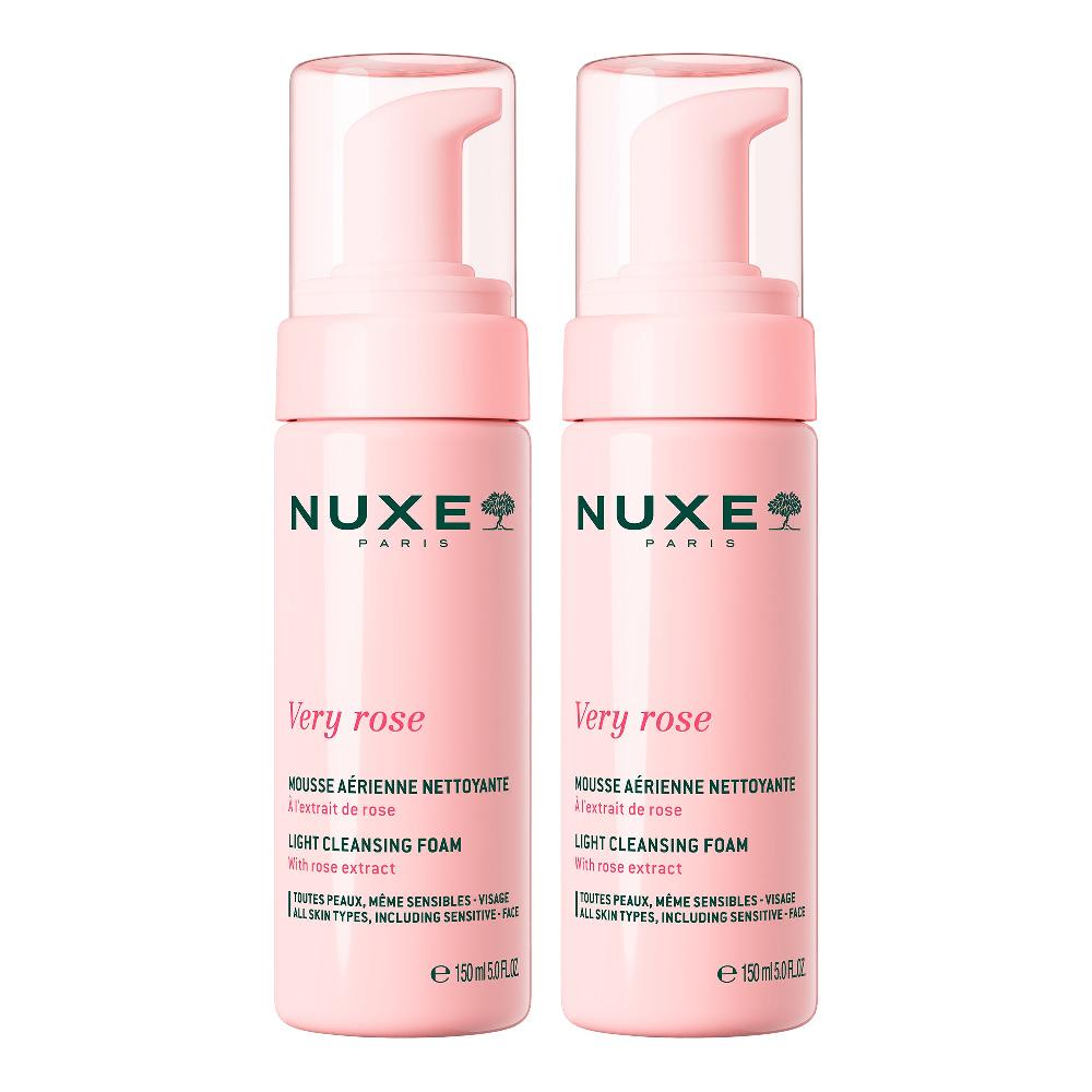Nuxe Duo Mousses Aériennes Nettoyantes Very Rose