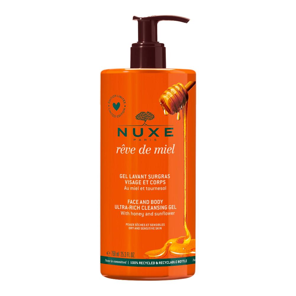 Nuxe Gel Lavant Surgras Visage Et Corps