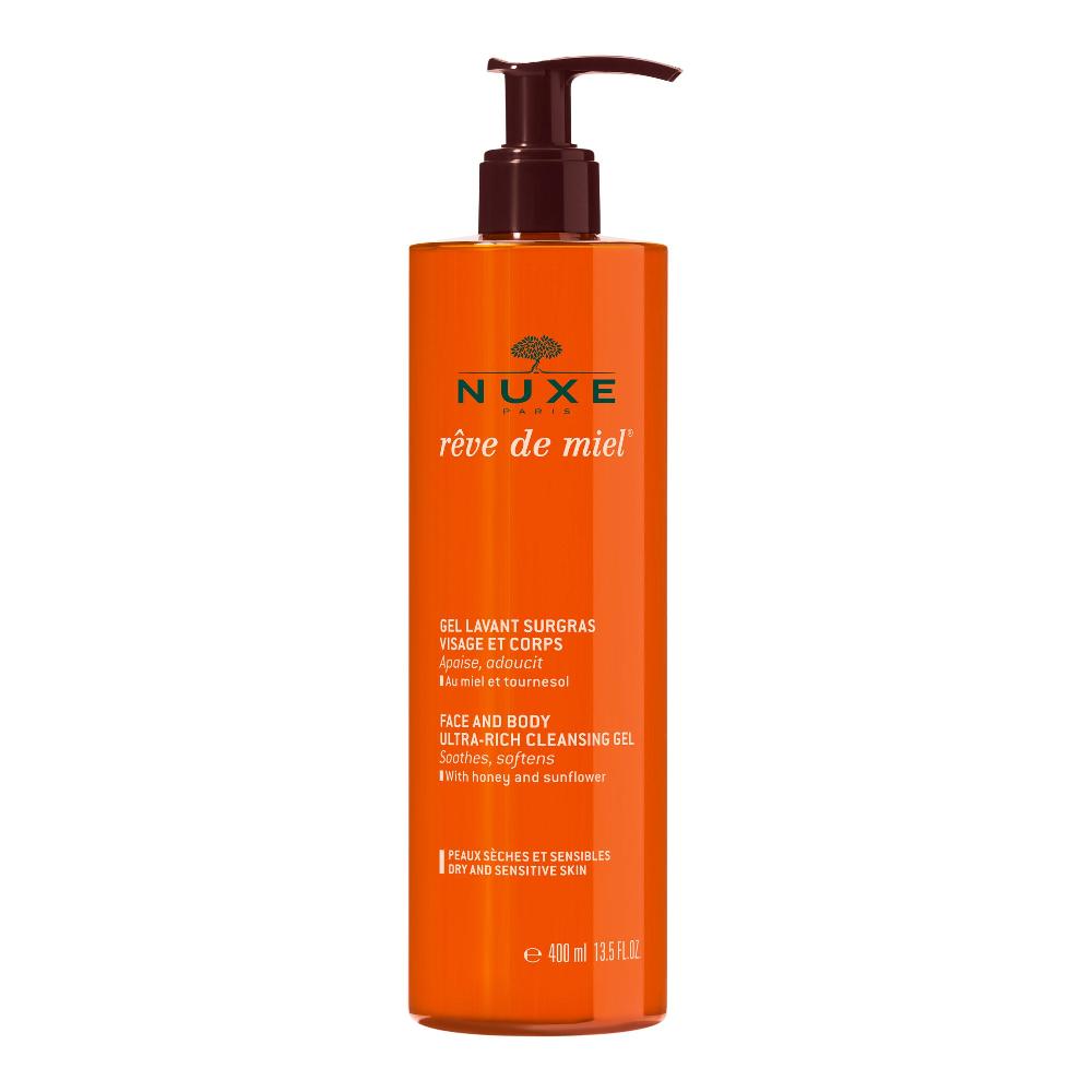 Nuxe Gel Lavant Surgras Visage Et Corps
