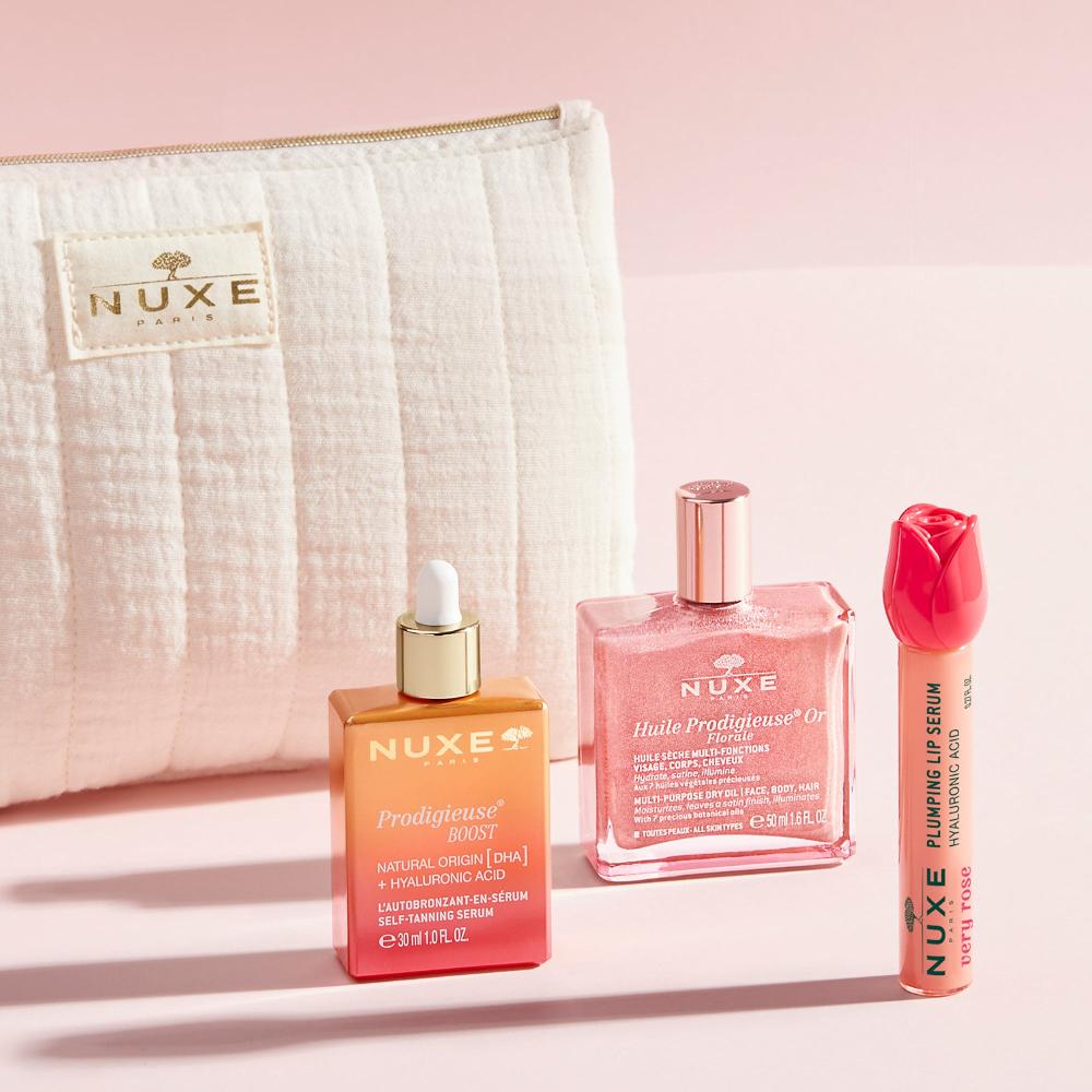 nuxe Golden Hour Routine