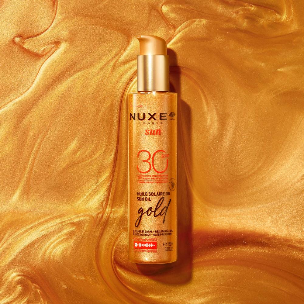 Nuxe Huile Solaire Or Haute Protection SPF30