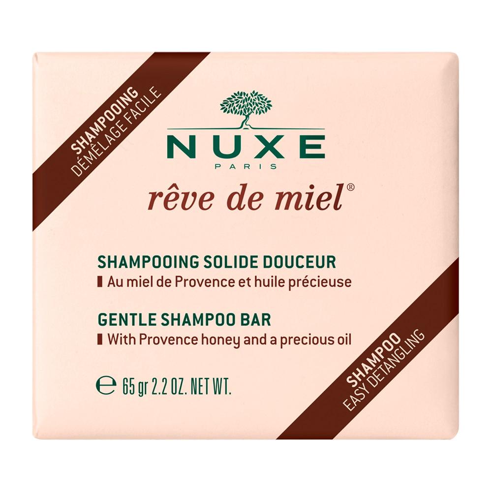 Nuxe Shampooing Solide Douceur Rêve De Miel 65 Gr