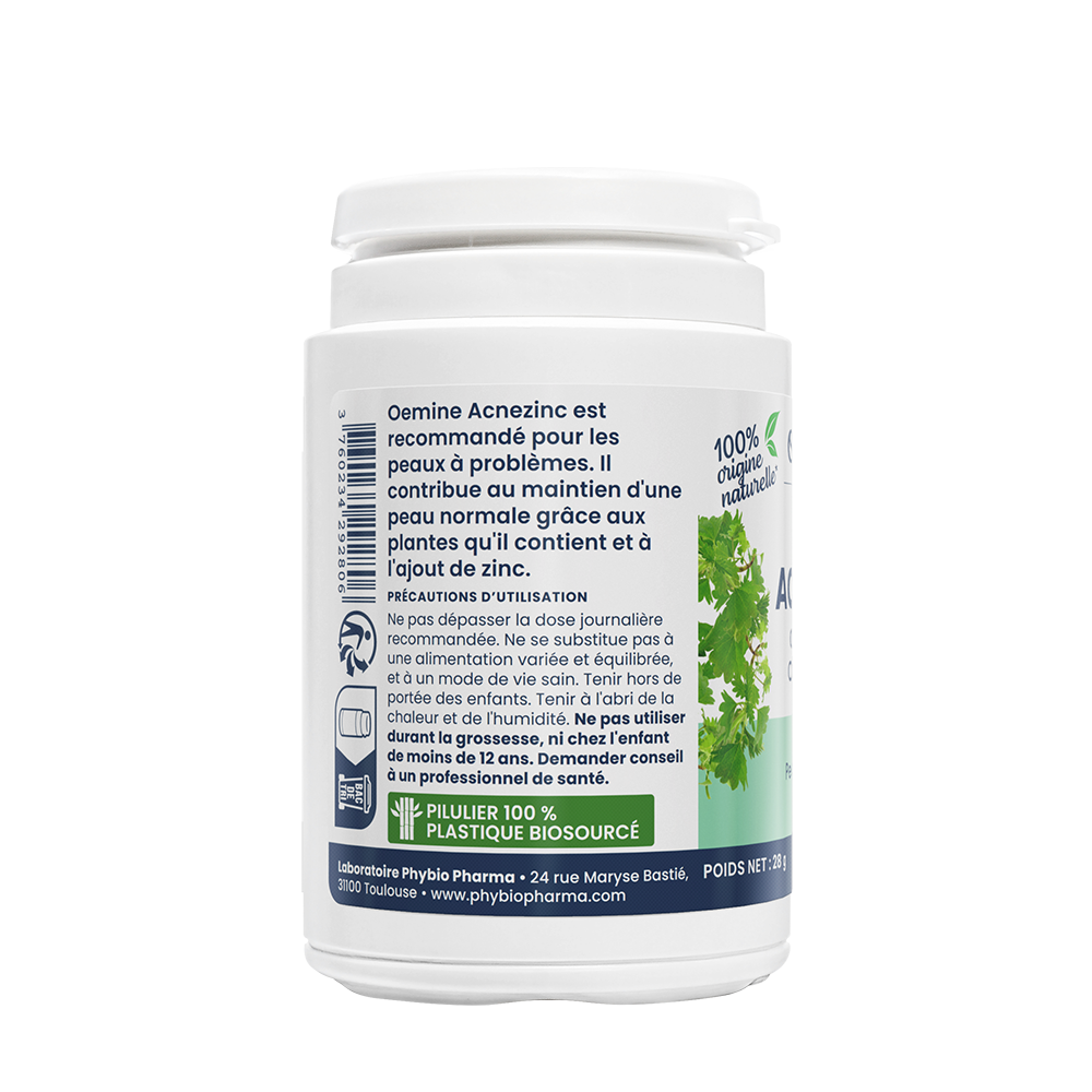 Oemine ACNEZINC Gélules – Oemine