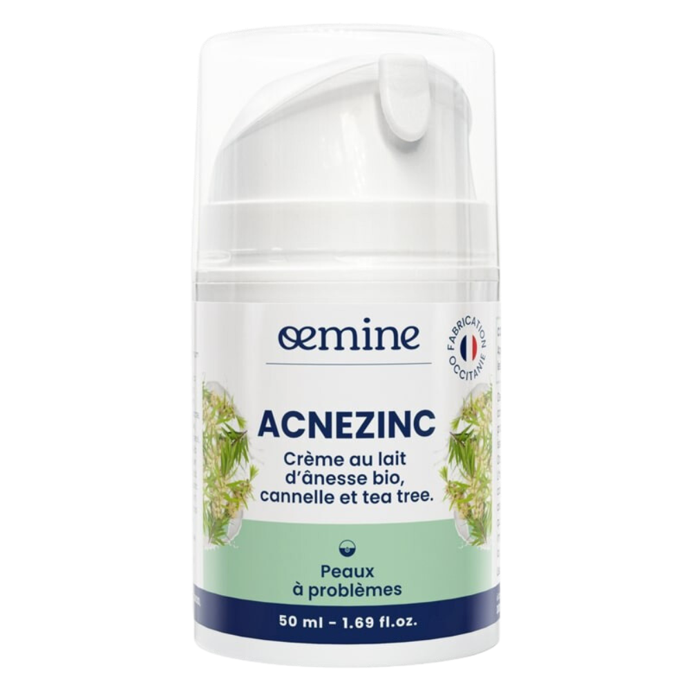 oemine Crème au Lait d’Ânesse ACNEZINC – Oemine