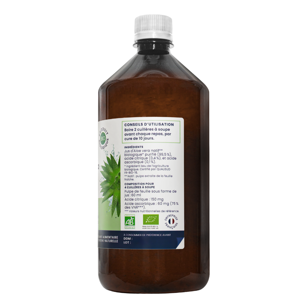Oemine Jus D’Aloe Vera Alimentaire Bio – Oemine