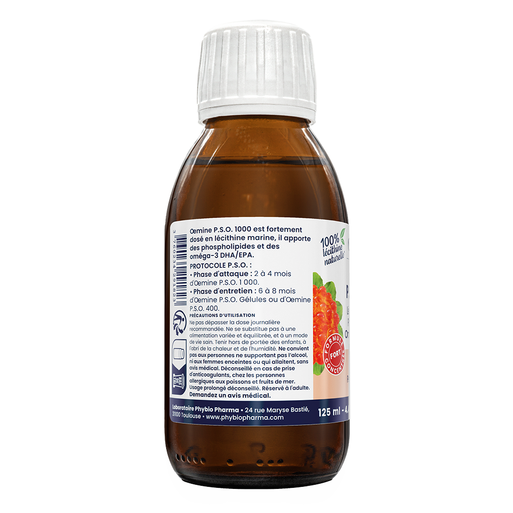 Oemine Oemine PSO 1000 Lécithine Marine Concentrée – Oemine