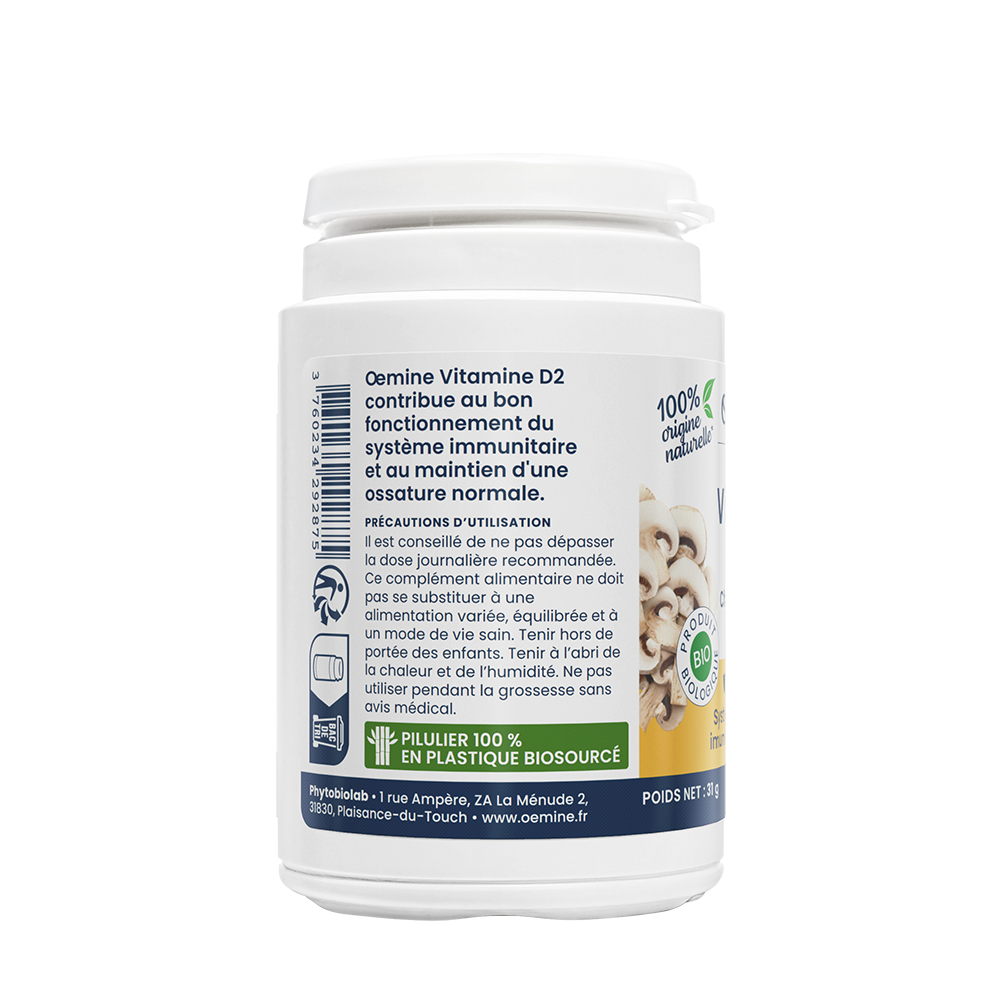Oemine Vitamine D2 Bio – Oemine