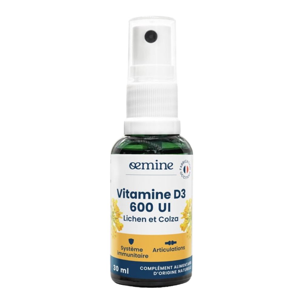 oemine Vitamine D3 .600 UI Végétale – Oemine