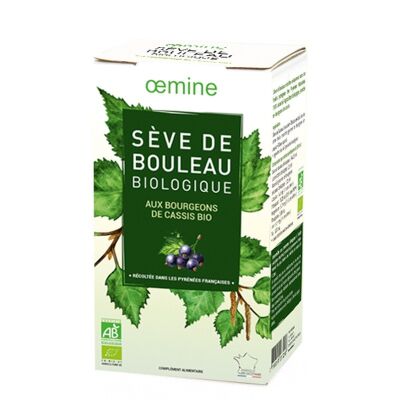 oemine Sève de Bouleau Bio des Pyrénées aux Bourgeons de cassis – Oemine