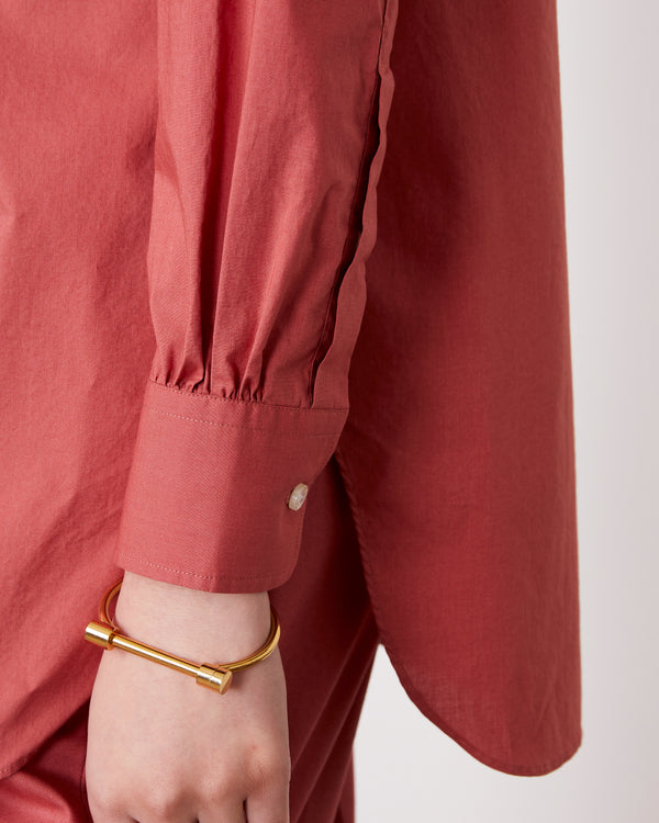 Officine Generale Chemise Amelia Popeline De Coton Biologique