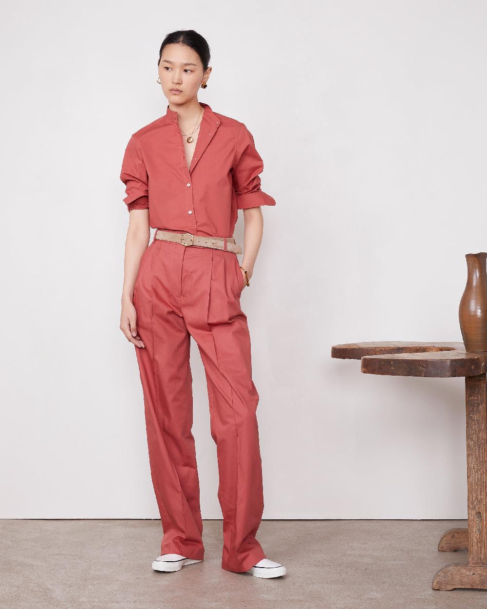 officine generale Chemise amelia Popeline de coton biologique