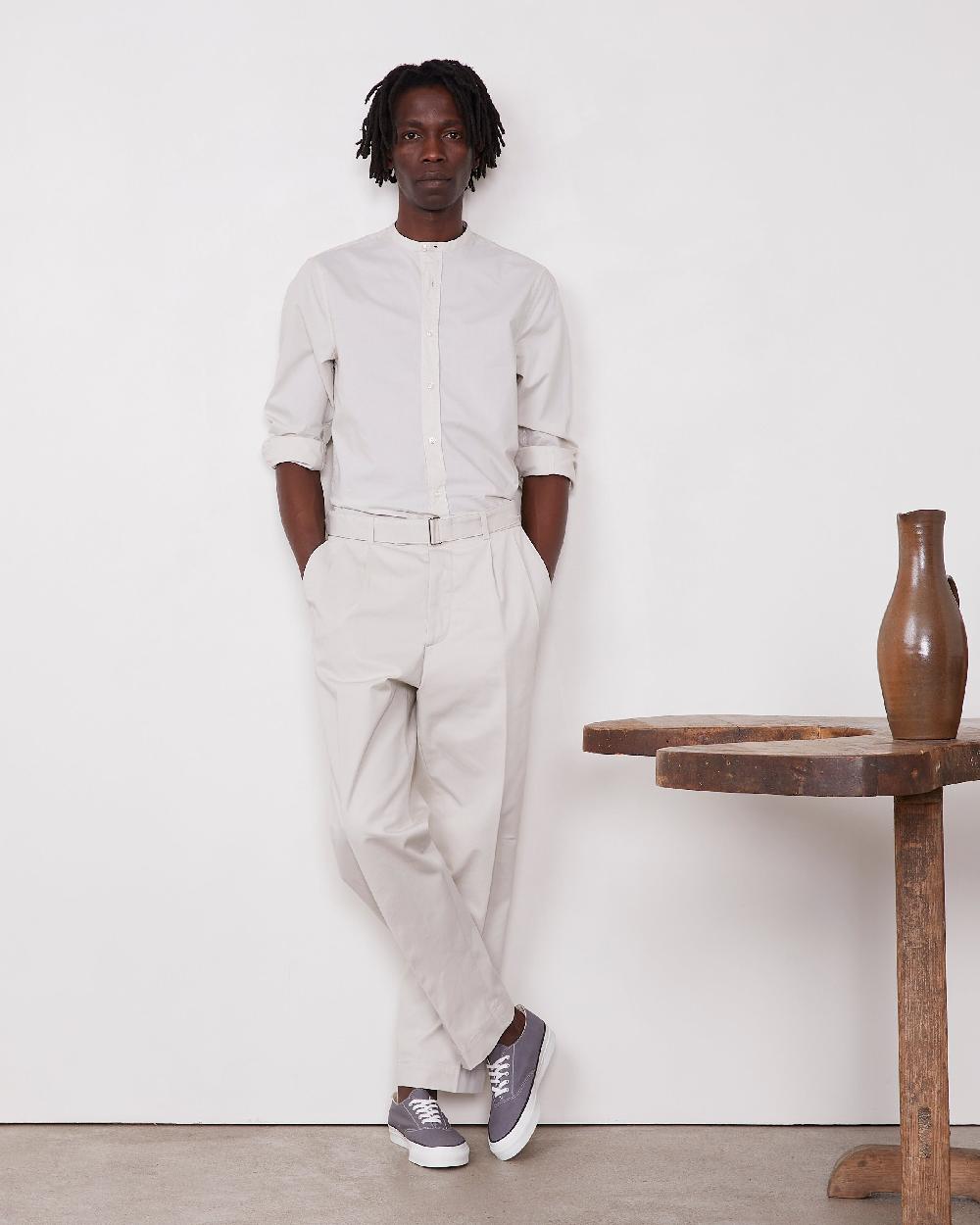 officine generale Chemise gaspard POPELINE DE COTON ORGANIQUE