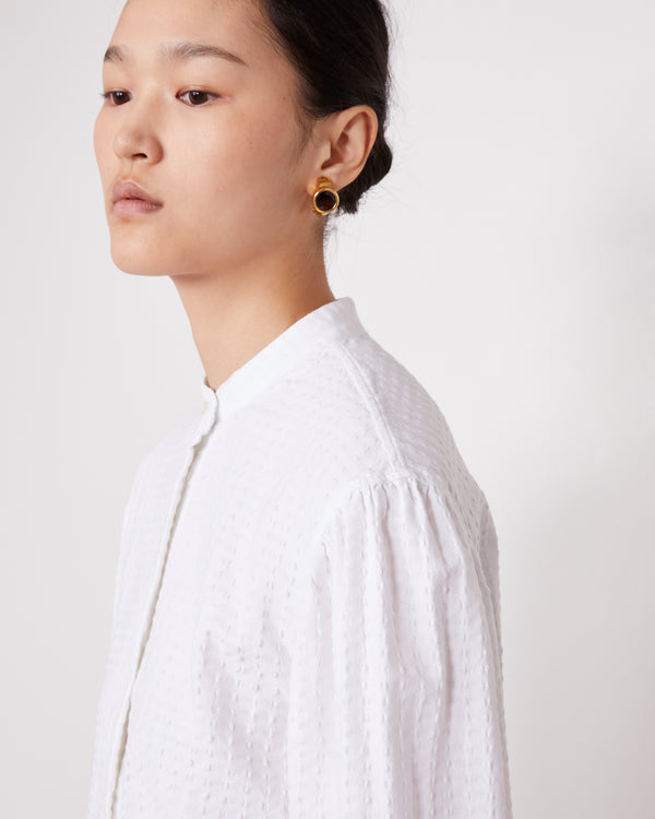 Officine Generale Chemise Adeline Coton BLANC