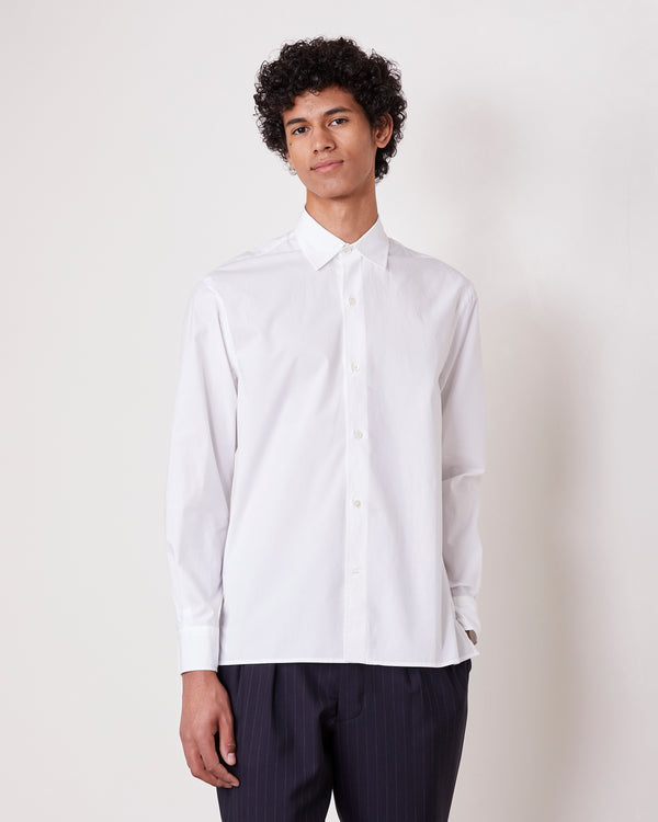 Officine Generale Chemise Guito Popeline De Cotton