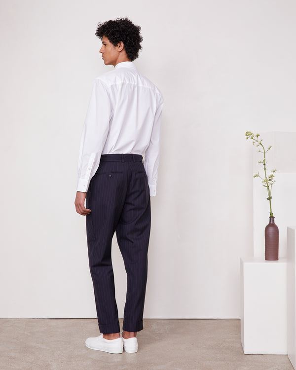 Officine Generale Chemise Guito Popeline De Cotton