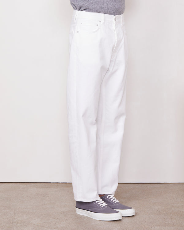 Officine Generale Jean Vintage Coton Denim BLANC