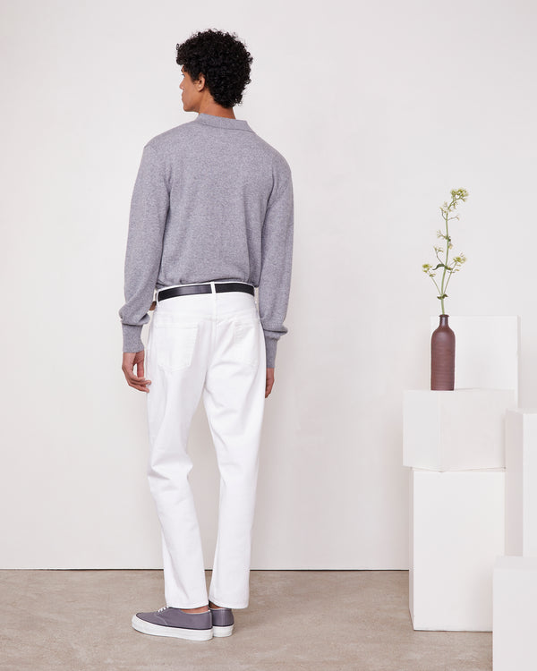 Officine Generale Jean Vintage Coton Denim BLANC