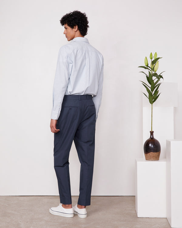 Officine Generale Pantalon Hugo POPELINE DE COTON