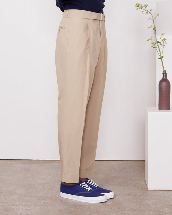 Officine Generale Pantalon Hugo POPELINE DE COTON