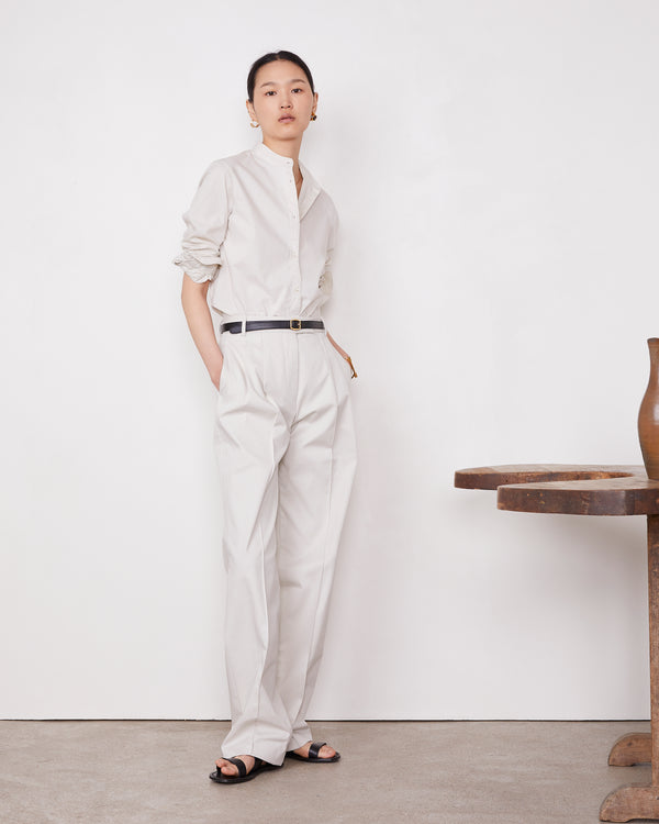 Officine Generale Pantalon Nastia Twill De Coton
