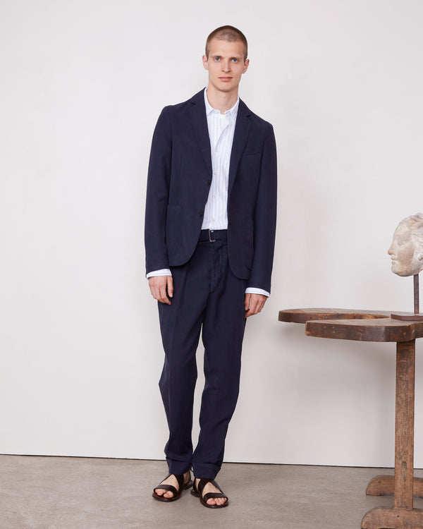 Officine Generale Pantalon Pierre LYOCEL LIN COTON
