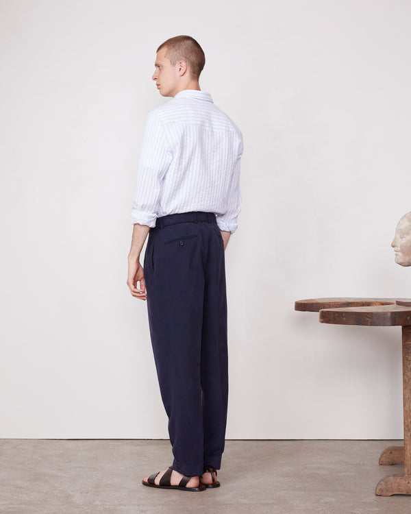 Officine Generale Pantalon Pierre LYOCEL LIN COTON