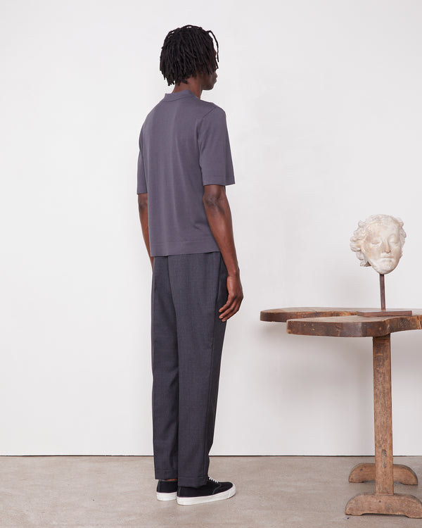Officine Generale Polo Brutus LYOCEL COTON SOIE
