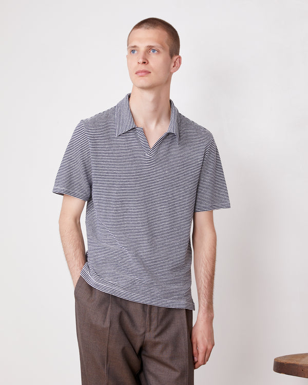 Officine Generale Polo Simon COTON LIN