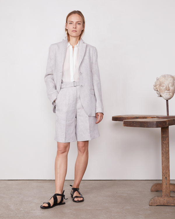 Officine Generale Short Dalva Lin Naturel NATUREL