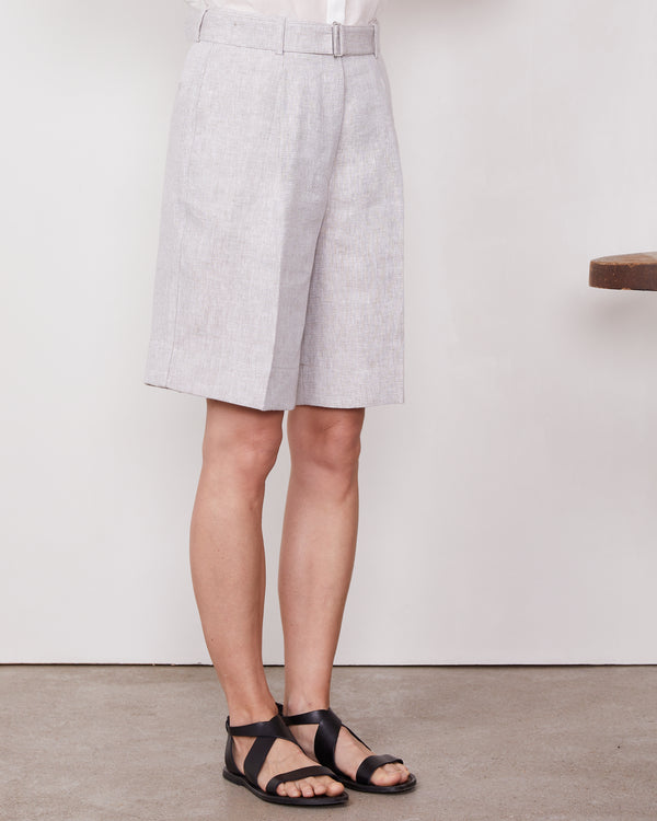 Officine Generale Short Dalva Lin Naturel NATUREL