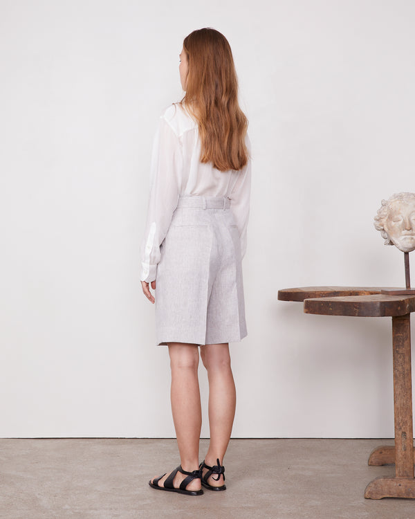 Officine Generale Short Dalva Lin Naturel NATUREL