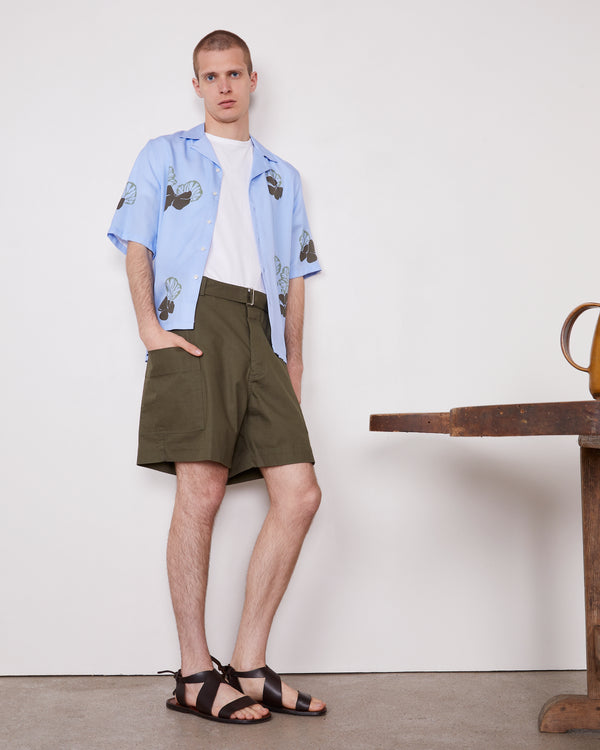 Officine Generale Short Daryl COTON ELASTHANE