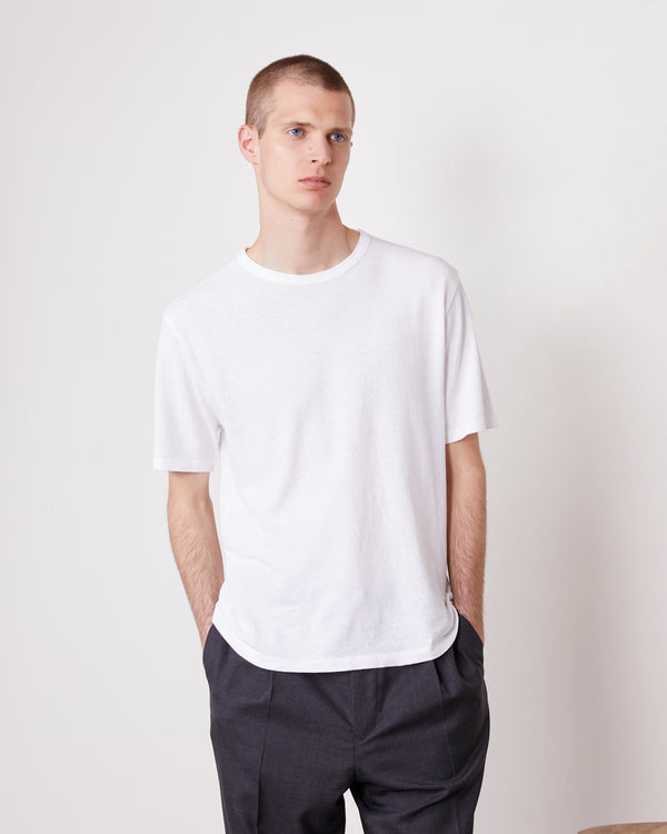 Officine Generale T-shirt COTON LIN