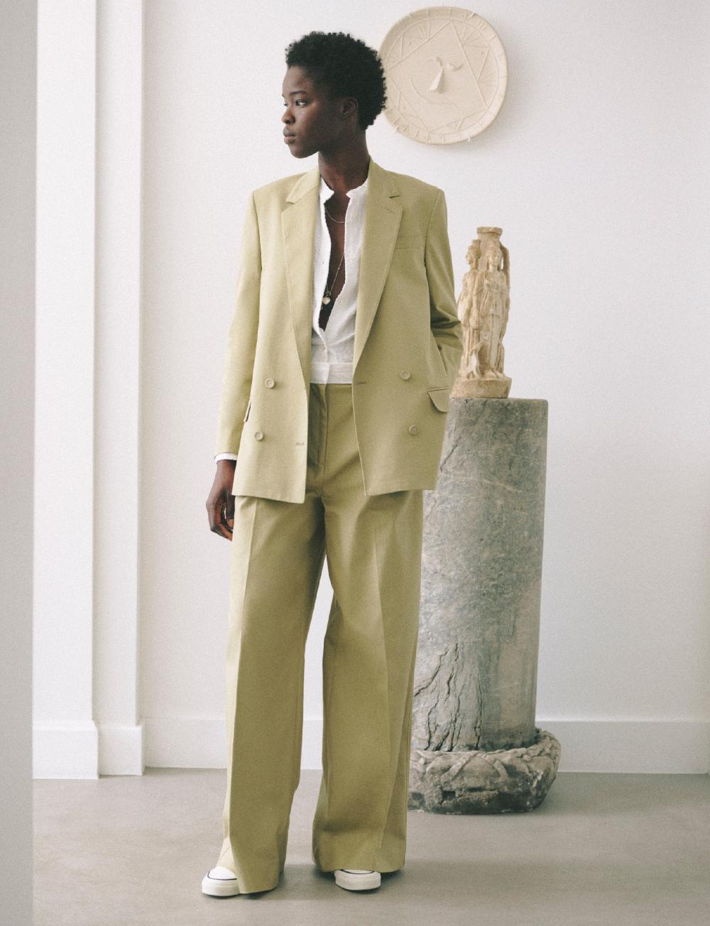 officine generale Veste daya Twill de coton TAN